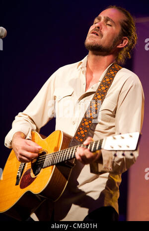 Sep 21, 2012 - Austin, Texas, US - Citizen Cope spielt live auf der Bühne bei Stubbs in Austin (Credit-Bild: © Sandra Dahdah/ZUMAPRESS.com) Stockfoto