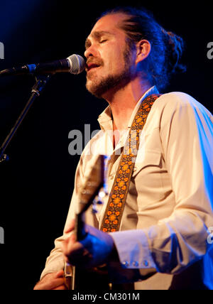 Sep 21, 2012 - Austin, Texas, US - Citizen Cope spielt live auf der Bühne bei Stubbs in Austin (Credit-Bild: © Sandra Dahdah/ZUMAPRESS.com) Stockfoto