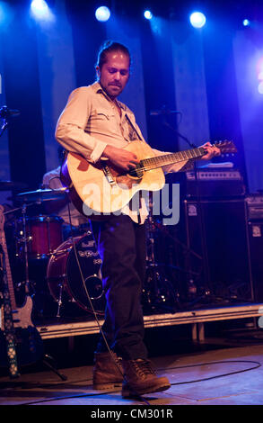 Sep 21, 2012 - Austin, Texas, US - Citizen Cope spielt live auf der Bühne bei Stubbs in Austin (Credit-Bild: © Sandra Dahdah/ZUMAPRESS.com) Stockfoto