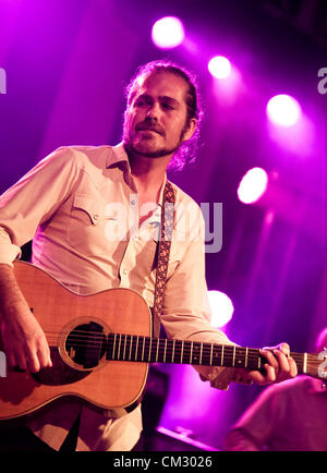 Sep 21, 2012 - Austin, Texas, US - Citizen Cope spielt live auf der Bühne bei Stubbs in Austin (Credit-Bild: © Sandra Dahdah/ZUMAPRESS.com) Stockfoto