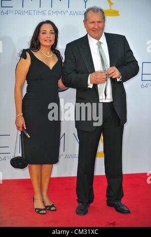 auf arrivals64th Primetime Emmy Awards - Ankünfte Nokia Theatre L.A. LIVE Los Angeles CA 23. September 2012 Foto Gregorio Stockfoto