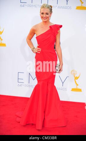 Jessica Lange arrivals64th Primetime Emmy Awards - Ankünfte Teil 2 Nokia Theatre L.A. LIVE Los Angeles CA 23. September 2012 Stockfoto