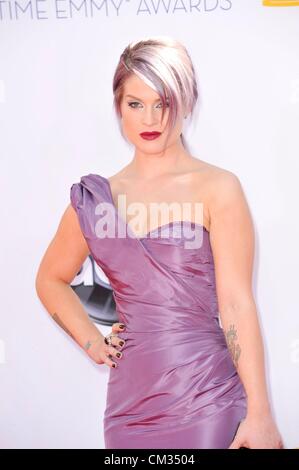 Kelly Osbourne arrivals64th Primetime Emmy Awards - Ankünfte Nokia Theatre L.A. LIVE Los Angeles CA 23. September 2012 Foto Stockfoto