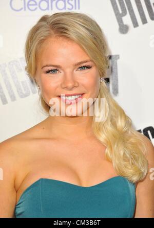 Kelli Goss Ankünfte PITCH PERFECT Premiere Arclight Hollywood Los Angeles CA 24. September 2012 Foto Dee Cercone/Everett Stockfoto