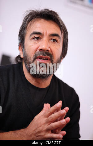 25. September 2012 - St. Petersburg, Russland - September 25,2012.St.Petersburg,Russia. Im Bild: Türkische Regisseur Zeki Demirkubuz in St. Petersburg CinemaForum. (Kredit-Bild: © PhotoXpress/ZUMAPRESS.com) Stockfoto