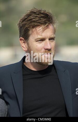 27. September 2012 - San Sebastian, besucht Baskenland, Spanien - schottische Schauspieler Ewan McGregor "The Impossible" Photocall im Kursaal Palace während 60. San Sebastian International Film Festival am 27. September 2012 in San Sebastian, Spanien. Stockfoto