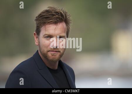 27. September 2012 - San Sebastian, besucht Baskenland, Spanien - schottische Schauspieler Ewan McGregor "The Impossible" Photocall im Kursaal Palace während 60. San Sebastian International Film Festival am 27. September 2012 in San Sebastian, Spanien. Stockfoto