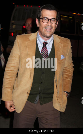 27. September 2012 - New York, New York, USA - TY BURRELL besucht die New Yorker Premiere von "Butter" an den AMC Lincoln Square Kinos statt. (Bild Kredit: Nancy Kaszerman/ZUMAPRESS.com ©) Stockfoto