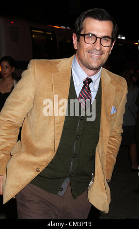 27. September 2012 - New York, New York, USA - TY BURRELL besucht die New Yorker Premiere von "Butter" an den AMC Lincoln Square Kinos statt. (Bild Kredit: Nancy Kaszerman/ZUMAPRESS.com ©) Stockfoto