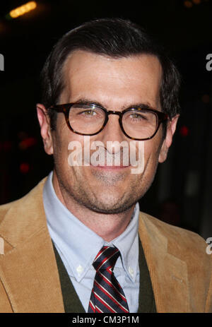 27. September 2012 - New York, New York, USA - TY BURRELL besucht die New Yorker Premiere von "Butter" an den AMC Lincoln Square Kinos statt. (Bild Kredit: Nancy Kaszerman/ZUMAPRESS.com ©) Stockfoto