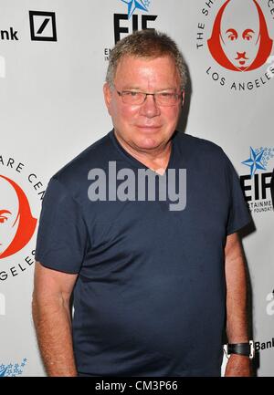 William Shatner im Ankunftsbereich für das Shakespeare-Center von Los Angeles präsentiert 22. einfach SHAKESPEARE, das Freud-Schauspielhaus, UCLA Campus, Los Angeles, Kalifornien, 27. September 2012. Foto von: Dee Cercone/Everett Collection Stockfoto