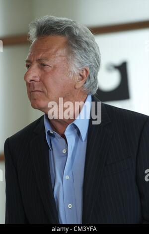 29. September 2012 - San Sebastian, besucht Baskenland, Spanien - Regisseur Dustin Hoffman 'Quartett' Fototermin im Kursaal Palace während 60. San Sebastian International Film Festival am 29. September 2012 in San Sebastian, Spanien. (Bild Kredit: Jack Abuin/ZUMAPRESS.com ©) Stockfoto