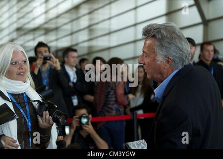 29. September 2012 - San Sebastian, besucht Baskenland, Spanien - Regisseur Dustin Hoffman 'Quartett' Fototermin im Kursaal Palace während 60. San Sebastian International Film Festival am 29. September 2012 in San Sebastian, Spanien. (Bild Kredit: Jack Abuin/ZUMAPRESS.com ©) Stockfoto