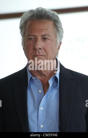 29. September 2012 - San Sebastian, besucht Baskenland, Spanien - Regisseur Dustin Hoffman 'Quartett' Fototermin im Kursaal Palace während 60. San Sebastian International Film Festival am 29. September 2012 in San Sebastian, Spanien. (Bild Kredit: Jack Abuin/ZUMAPRESS.com ©) Stockfoto