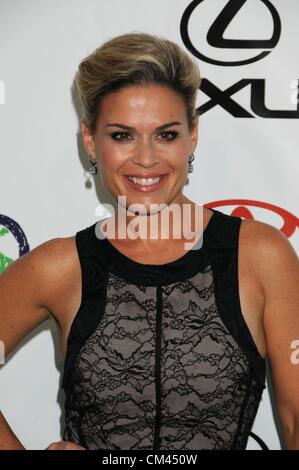 29. September 2012 - Los Angeles, Kalifornien, USA - Sep 29, 2012 - Los Angeles, Kalifornien, USA - CAT CORA bei den Environmental Media Awards 2012 auf die Warner Brothers viel gehalten. (Kredit-Bild: © Paul Fenton/ZUMAPRESS.com) Stockfoto