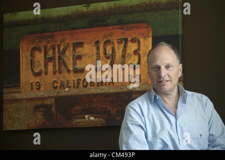 25. September 2012 - Los Angeles, Kalifornien (CA, Vereinigte Staaten von Amerika - Henry Stupp, CEO der Cherokee-Gruppe (Kredit-Bild: © Ringo Chiu/ZUMAPRESS.com) Stockfoto