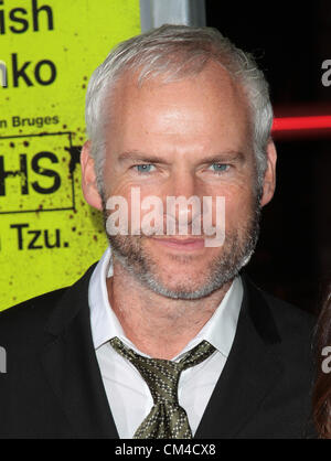 MARTIN MCDONAGH sieben PSYCHOPATHEN PREMIERE WESTWOOD Kalifornien USA 1. Oktober 2012 Stockfoto