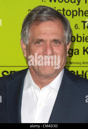 LES MOONVES sieben PSYCHOPATHEN PREMIERE WESTWOOD Kalifornien USA 1. Oktober 2012 Stockfoto