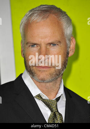 1. Oktober 2012 statt - Los Angeles, Kalifornien, USA - Martin McDonagh Teilnahme an der Los Angeles-Premiere von "sieben Psychopathen '' am Bruin Theater in Westwood, Kalifornien am 1. Oktober 2012. 2012 (Kredit-Bild: © D. Long/Globe Photos/ZUMAPRESS.com) Stockfoto