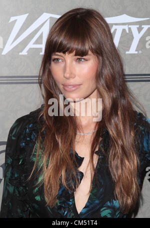 JESSICA BIEL Vielfalt macht der Frauen Veranstaltung BEVERLY HILLS Kalifornien USA 5. Oktober 2012 Stockfoto