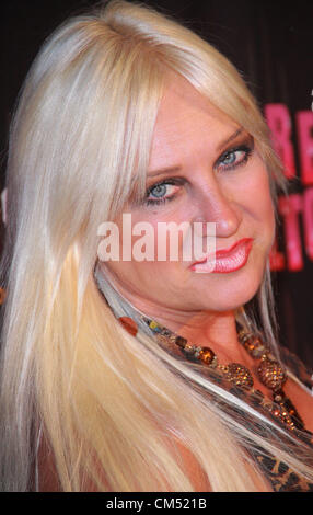 5. Oktober 2012 - war Linda Hogan, Hulk Hogan Ex-Frau, Donnerstagmorgen in Malibu für DUI verhaftet. Im Bild: 28. August 2011 - Los Angeles, Kalifornien, USA - Linda Hogan im Wiltern Theatre. (Kredit-Bild: © TLeopold/Globe Photos/ZUMAPRESS.com) Stockfoto