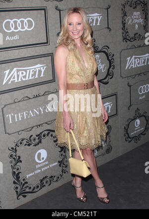 ANNE HECHE Vielfalt macht der Frauen Veranstaltung BEVERLY HILLS Kalifornien USA 5. Oktober 2012 Stockfoto