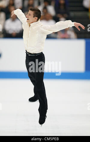 Jeffrey Buttle (CAN), 6. Oktober 2012 - Eiskunstlauf: Jeffrey Buttle von Kanada führt während der Japan Open 2012 in Saitama Super Arena in Saitama, Japan.  (Foto von Yusuke Nakanishi/AFLO SPORT) [1090] Stockfoto