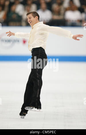 Jeffrey Buttle (CAN), 6. Oktober 2012 - Eiskunstlauf: Jeffrey Buttle von Kanada führt während der Japan Open 2012 in Saitama Super Arena in Saitama, Japan.  (Foto von Yusuke Nakanishi/AFLO SPORT) [1090] Stockfoto