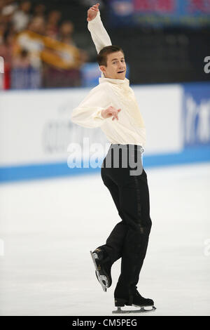 Jeffrey Buttle (CAN), 6. Oktober 2012 - Eiskunstlauf: Jeffrey Buttle von Kanada führt während der Japan Open 2012 in Saitama Super Arena in Saitama, Japan.  (Foto von Yusuke Nakanishi/AFLO SPORT) [1090] Stockfoto