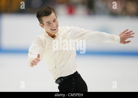 Jeffrey Buttle (CAN), 6. Oktober 2012 - Eiskunstlauf: Jeffrey Buttle von Kanada führt während der Japan Open 2012 in Saitama Super Arena in Saitama, Japan.  (Foto von Yusuke Nakanishi/AFLO SPORT) [1090] Stockfoto