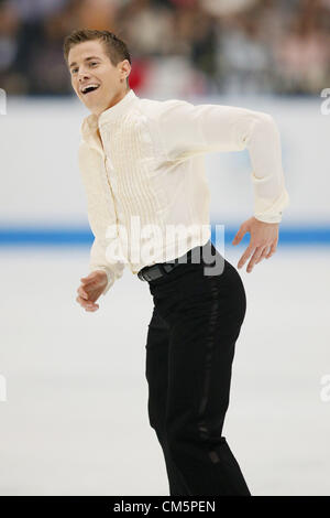 Jeffrey Buttle (CAN), 6. Oktober 2012 - Eiskunstlauf: Jeffrey Buttle von Kanada führt während der Japan Open 2012 in Saitama Super Arena in Saitama, Japan.  (Foto von Yusuke Nakanishi/AFLO SPORT) [1090] Stockfoto