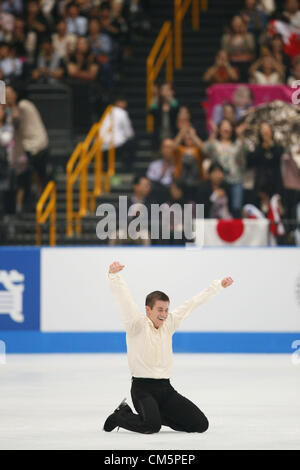 Jeffrey Buttle (CAN), 6. Oktober 2012 - Eiskunstlauf: Jeffrey Buttle von Kanada führt während der Japan Open 2012 in Saitama Super Arena in Saitama, Japan.  (Foto von Yusuke Nakanishi/AFLO SPORT) [1090] Stockfoto