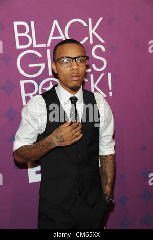 13. Oktober 2012 - Bronx, New York, USA - BOW WOW, bei der Aufzeichnung der, 2012 Black Girls Rock Show, die an das berühmte The Loews Paradies-Theater stattfand. Gegründet von Star DJ und Philanthrop, Beverly Bond, schwarze GIRLS ROCK! Âª widmet sich der Förderung der positive Bilder von Frauen der Farbe in den Massenmedien. (Bild Kredit: Ricky Fitchett/ZUMAPRESS.com ©) Stockfoto