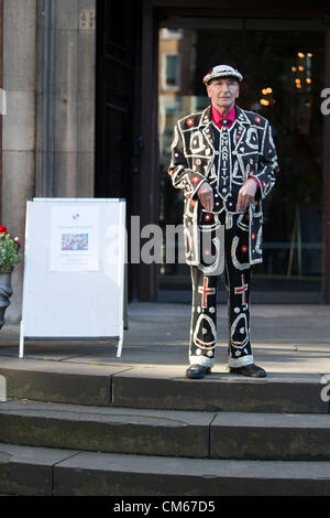 14. Oktober 2012, ernten Pearly Kings & Queens Festival St. Pauls Kirche, Covent Garden, London, UK. Stockfoto