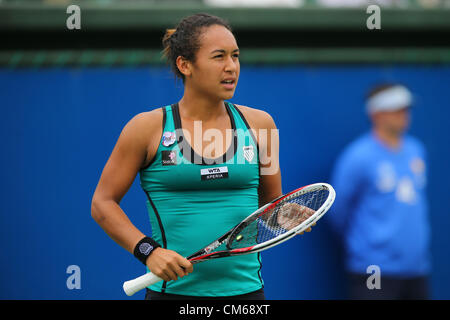 Heather Watson (GBR), 14. Oktober 2012 - Tennis: HP Japan Frauen Open Tennis 2012, Dameneinzel Finale match bei Utsubo Tennis Center, Osaka, Japan.  (Foto von Akihiro Sugimoto/AFLO SPORT) Stockfoto