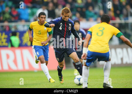 Keisuke Honda (JPN), 16. Oktober 2012 - Fußball /Soccer: Internationale Freundschaftsspiel zwischen Japan 0-4 Brasilien am Stadion Wroclaw, Breslau, Polen.  (Foto von YUTAKA/AFLO SPORT) [1040] Stockfoto