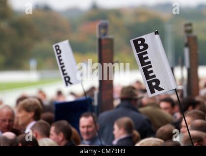 Ascot, Großbritannien. 20. Oktober 2012. Britische Champions-Day in Ascot Stockfoto