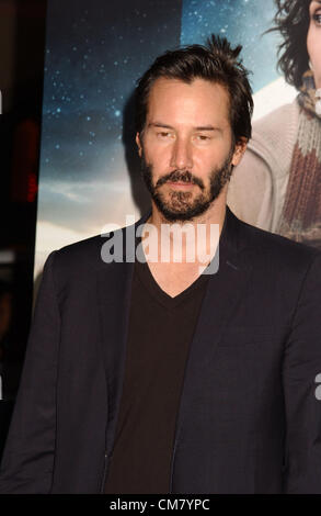 24. Oktober 2012 - Hollywood, Kalifornien, USA - Keanu Reeves besucht die Premiere von "Cloud Atlas" bei der. Chinese Theater in Hollywood, Ca am Oktober 24,2012. 2012 (Kredit-Bild: © Phil Roach/Globe Photos/ZUMAPRESS.com) Stockfoto