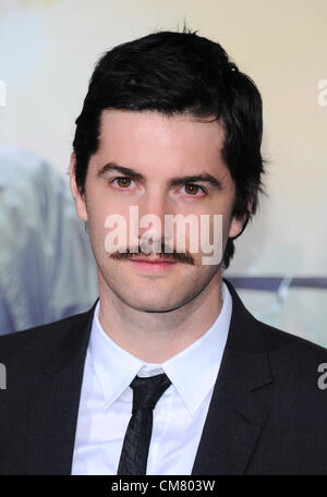 Los Angeles, USA. 24. Oktober 2012. Jim Sturgess Ankunft bei der Filmpremiere von "Cloud Atlas" in Los Angeles am 24. Oktober 2012 Stockfoto