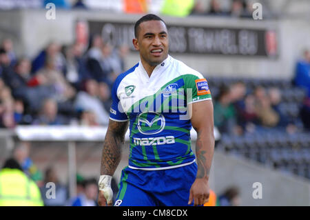 27. Oktober 2012 - RaboDirect Pro 12 - Fischadler V Connacht - Swansea - UK: Connacht Fetu'u Vainikolo. Stockfoto