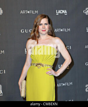 28. Oktober 2012 - Los Angeles, CA, USA - AMY ADAMS kümmert sich der LACMA Kunst + Film Gala (Credit-Bild: © Karen Curley/ZUMAPRESS.com) Stockfoto