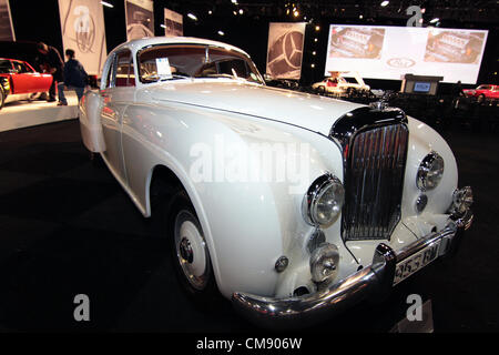 RM Auktionen Vorschau auf 90iconic Autos unter dem Hammer am Mittwoch im Battersea Park Evolution Centre. Zu den Höhepunkten ist ein 1952 Bentley Continental R-Type Fastback Sport. Schätzung: £575.000 Ð £675.000)... London, Vereinigtes Königreich.  30 10 2012 Stockfoto