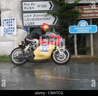 Schären 100 Straßenrennen in Irland Stockfoto