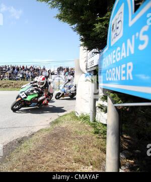 Schären 100 Straßenrennen in Irland Stockfoto