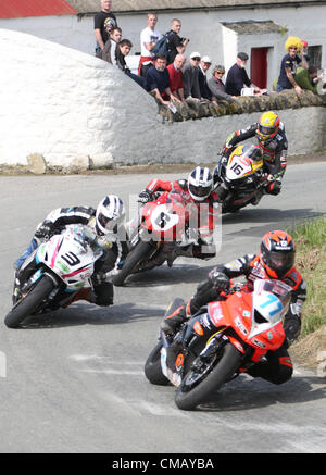 Schären 100 Straßenrennen in Irland Stockfoto