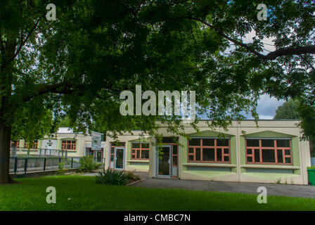 Paris, Frankreich, Öffentliche Sekundarschule in den Vororten, Szene 'Charles per-rault', in Vitry-sur-seine Stockfoto