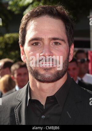 Jimmie Johnson im Ankunftsbereich für ESPN 2012 ESPY Awards - Ankünfte, Nokia Theatre L.A. Live, Los Angeles, CA 11. Juli 2012. Foto von: Adam Orchon/Everett Collection Stockfoto