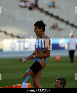 2012 IAAF World Junior Leichtathletik Weltmeisterschaften Barcelona Juli 14 Stockfoto