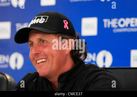 Szenen auf dem 141. Open Golf Championship spielte im Royal Lytham St. Annes Golf Club, Lancashire, UK Stockfoto