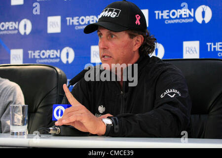 Szenen auf dem 141. Open Golf Championship spielte im Royal Lytham St. Annes Golf Club, Lancashire, UK Stockfoto